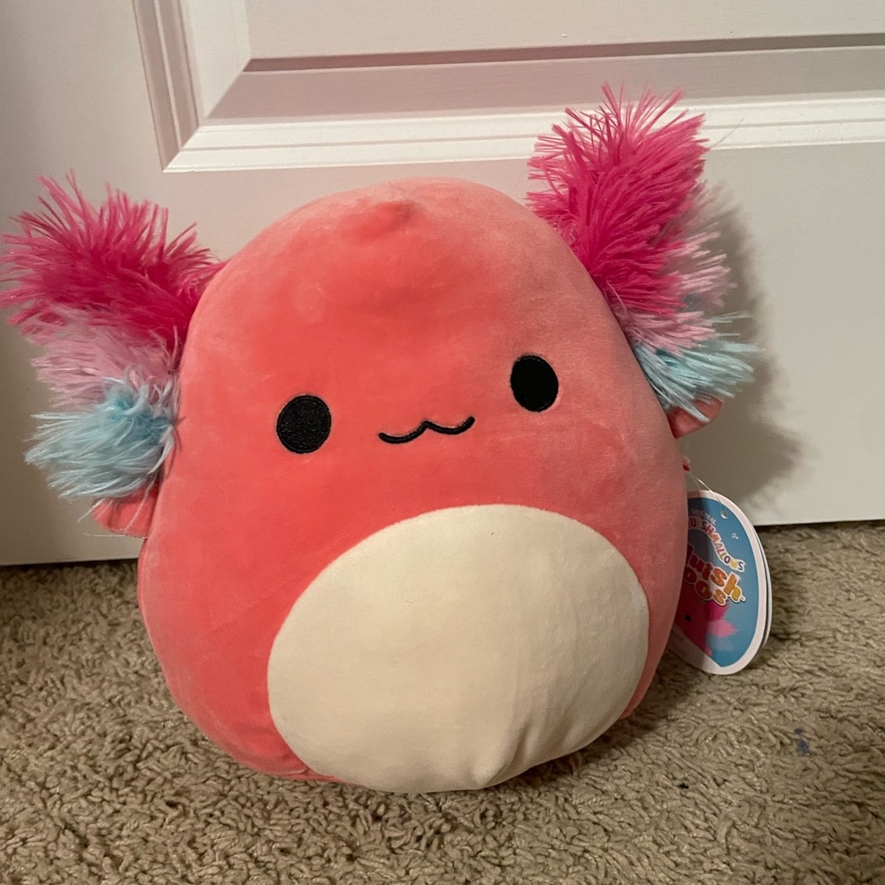 10” axolotl squishmallow